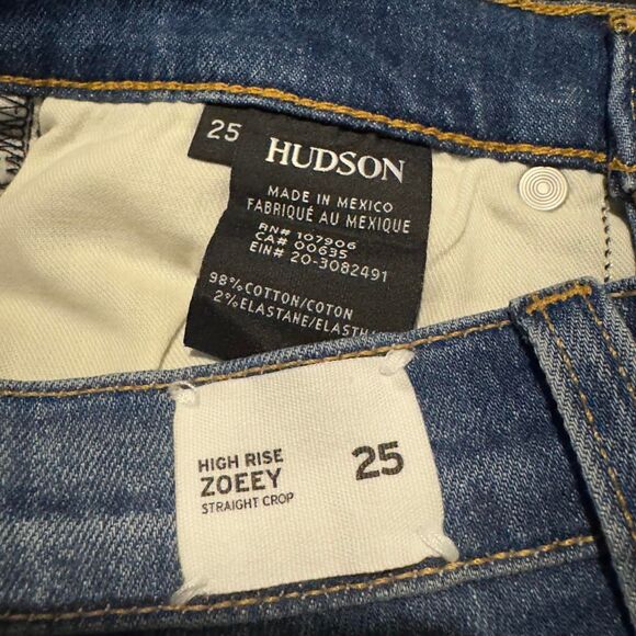 Hudson-jeans Women's Blue and Navy Jeans - Picture 4 of 6